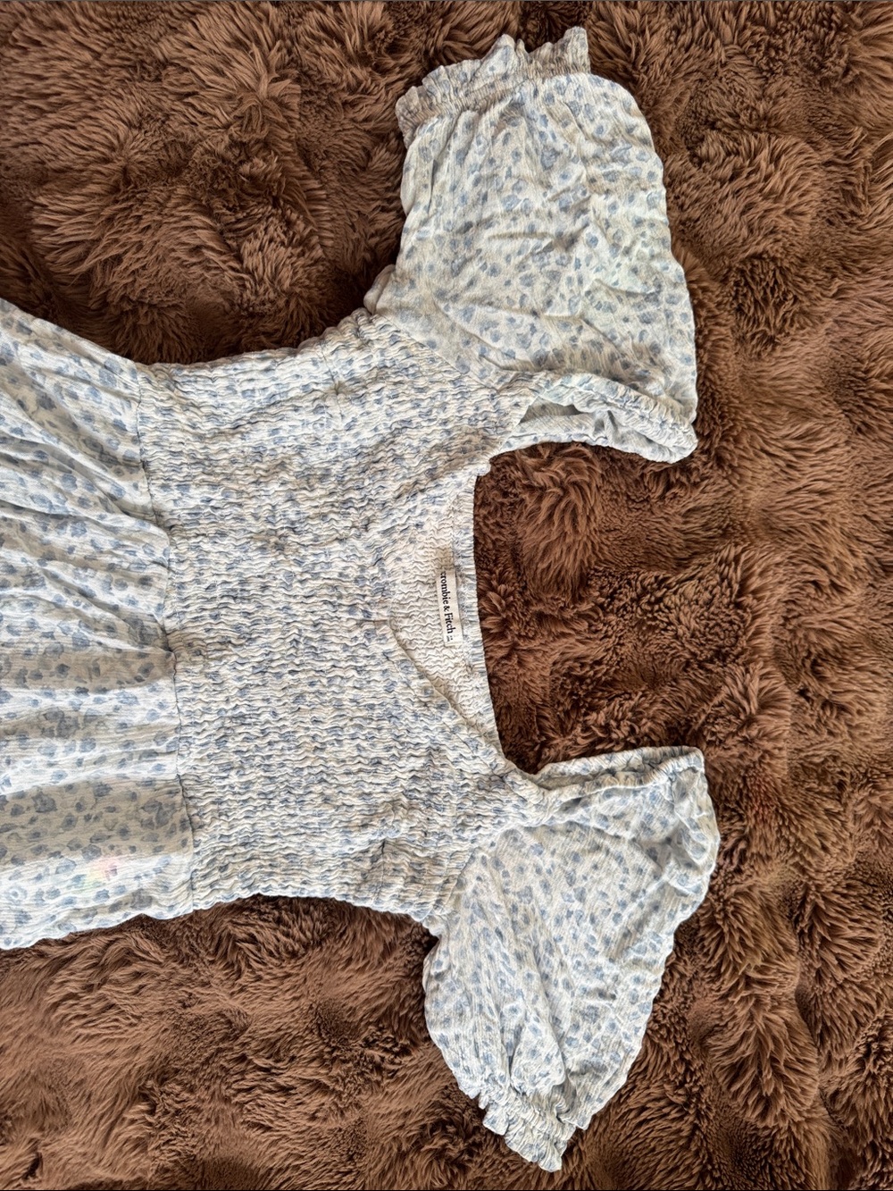 Floral Maxi Dress in Light Blue - Picture 2 of 4